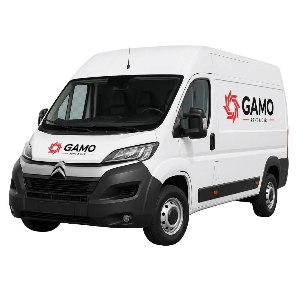 Citroën Jumper 3.3 L2H2 de alquiler, furgoneta de 12 m³