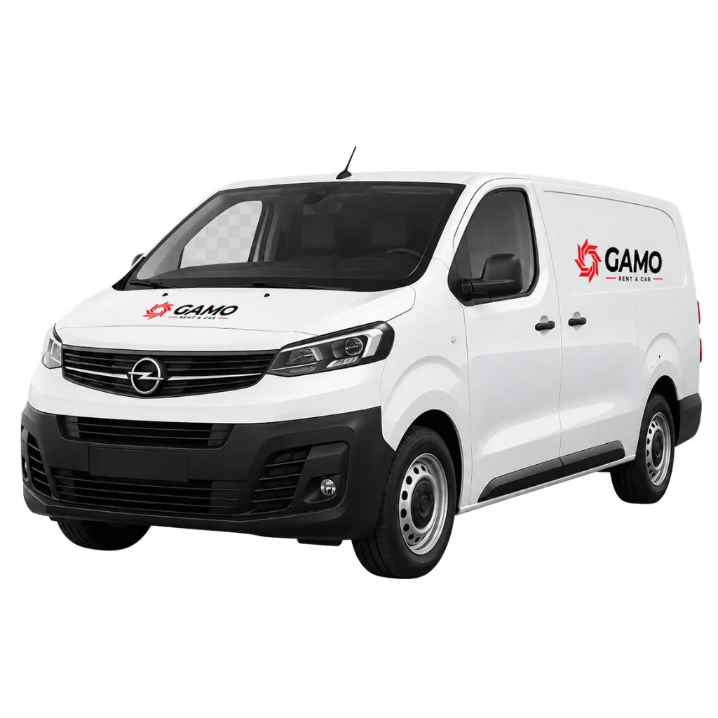 Opel Vivaro 1.5 BlueHDi de alquiler, furgoneta de carga de 6-7 m³